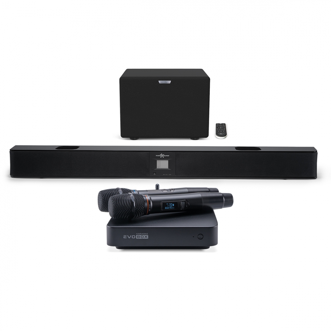 караоке-комплект EVOBOX Plus + EvoSound Bar (саундбар с караоке) в Серове