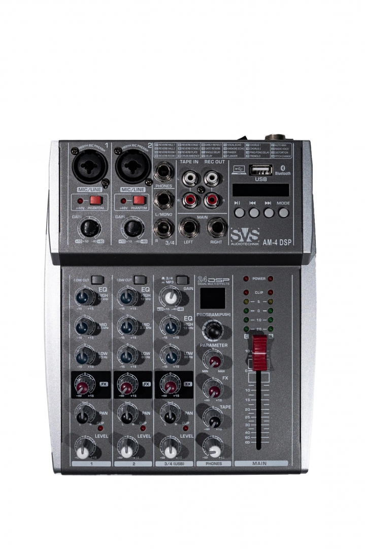 SVS Audiotechnik mixers AM-4 DSP Аналоговый микшерный пульт, 4-канала в Серове
