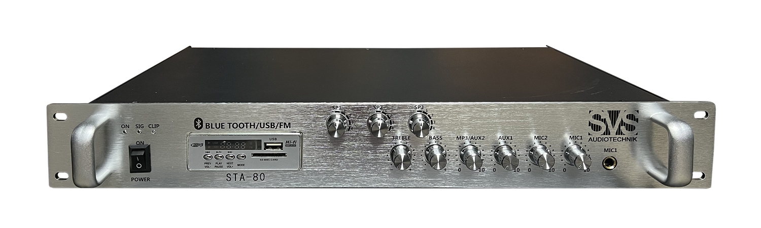 SVS Audiotechnik STA-80 Микшер-усилитель для систем Public Address в Серове